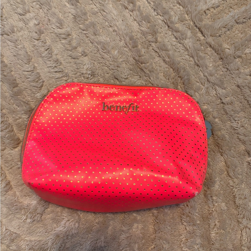 Benefit Dotted Red Cosmetic Case